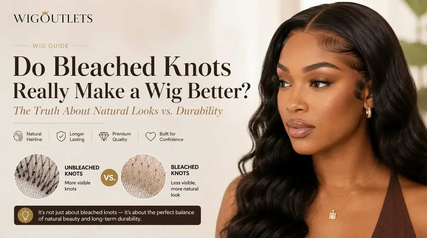 Do Bleached Knots Really Make a Wig Better? The Truth About Natural Looks vs. Durability