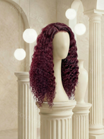 13x4 burgundy lace front wig