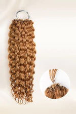 Honey Blonde Water Wave Human Crochet Hair Extensions – product view 5