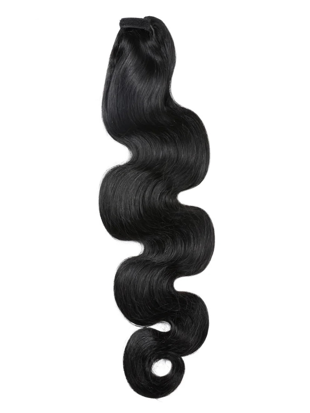 Human Hair Ponytail Extension Body Wave Wrap Around & Clip In