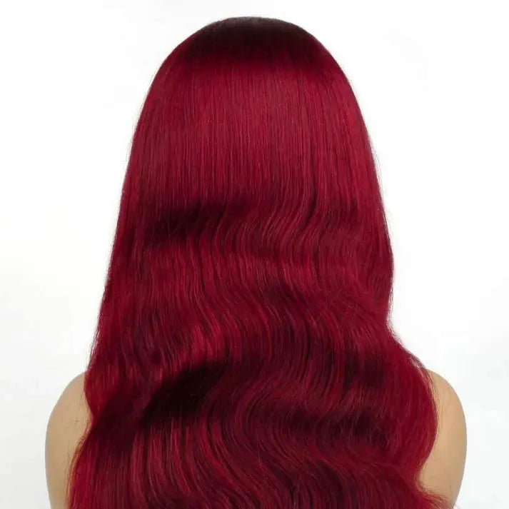 burgundy body wave wig from WigOutlets