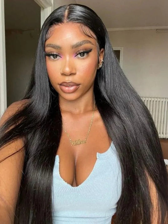 Straight Feather Crochet Human Hair Extensions