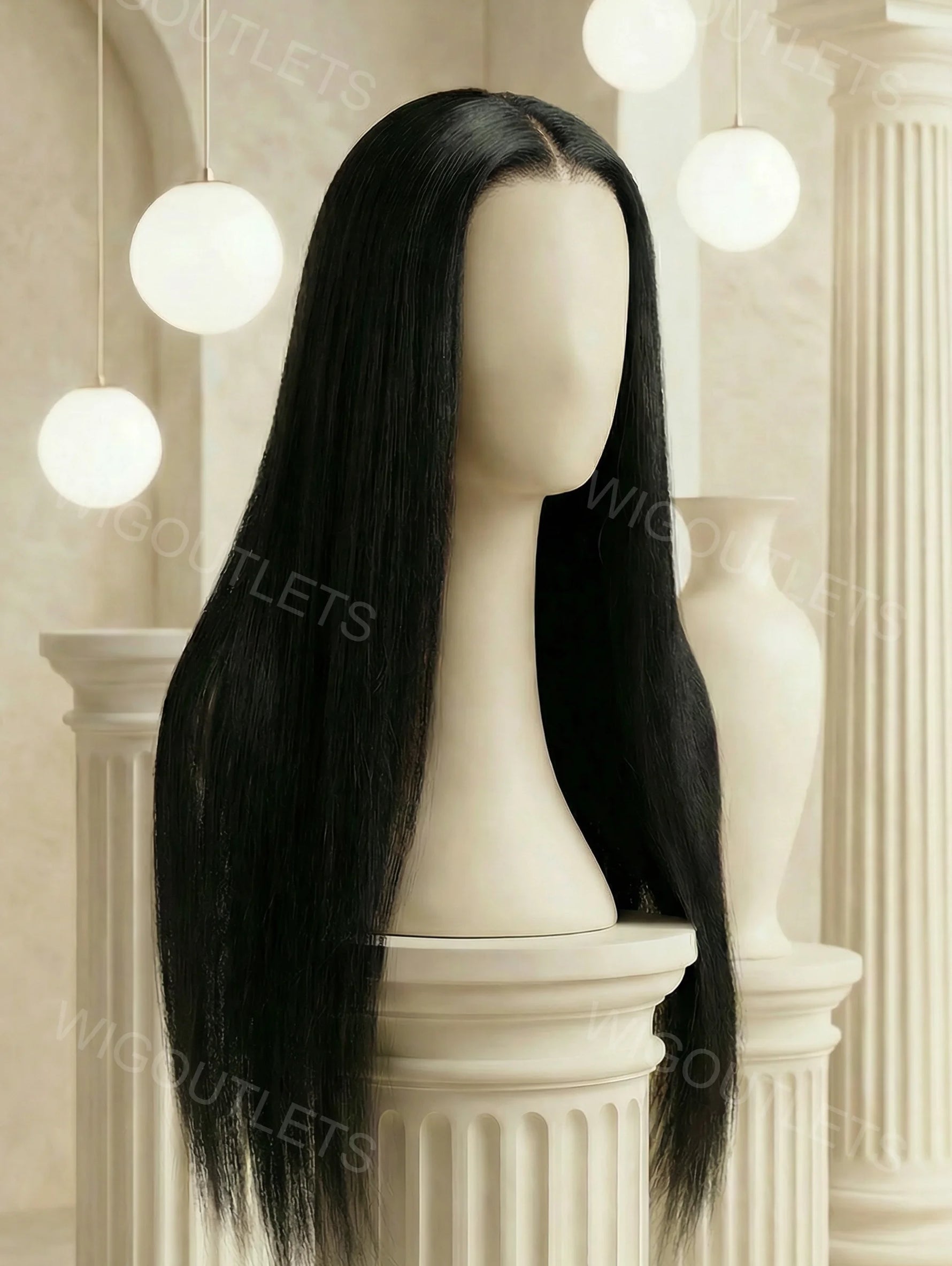 13x4 lace front wig straight human hair wigs | WigOutlets