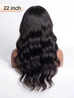 The Back Of 13x6 Lace Frontal Wig Body Wave Human Hair Wigs by WigOutlets