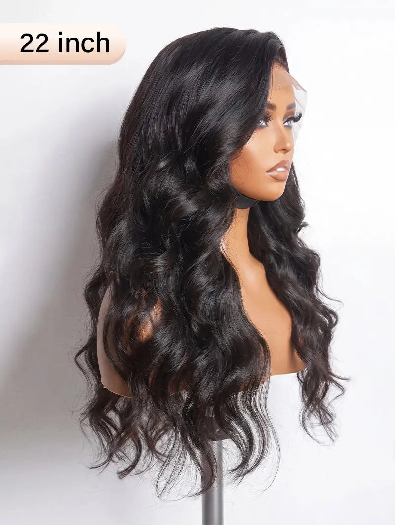 The Side of 13x6 Lace Frontal Wig Body Wave Human Hair Wigs by WigOutlets