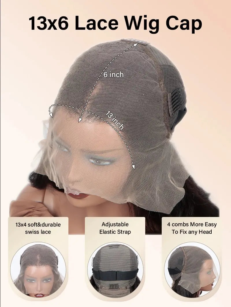 13x6 Lace Frontal Wig Cap by WigOutlets