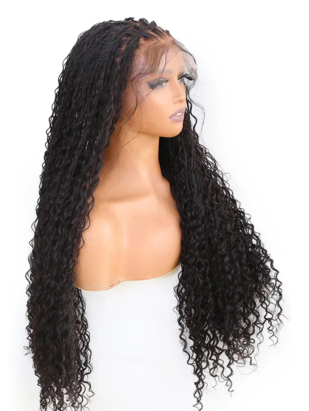Bohemian Box Braid 13x4 & 13x6 Lace Wig 100% Virgin Human Hair Wigs