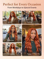 wigoutlets ginger wig body wave for every occasion