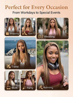 Perfect straight highlight human hair wig for Every Occasion From Workdays to Special Events from WigOutlets