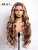 Highlight Body Wave Wig 13x6 Lace Frontal Wig Body Wave Human Hair Wigs, product image 6