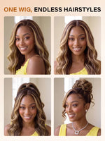 Highlight Body Wave Wig 13x6 Lace Frontal Wig Body Wave Human Hair Wigs, product image 5