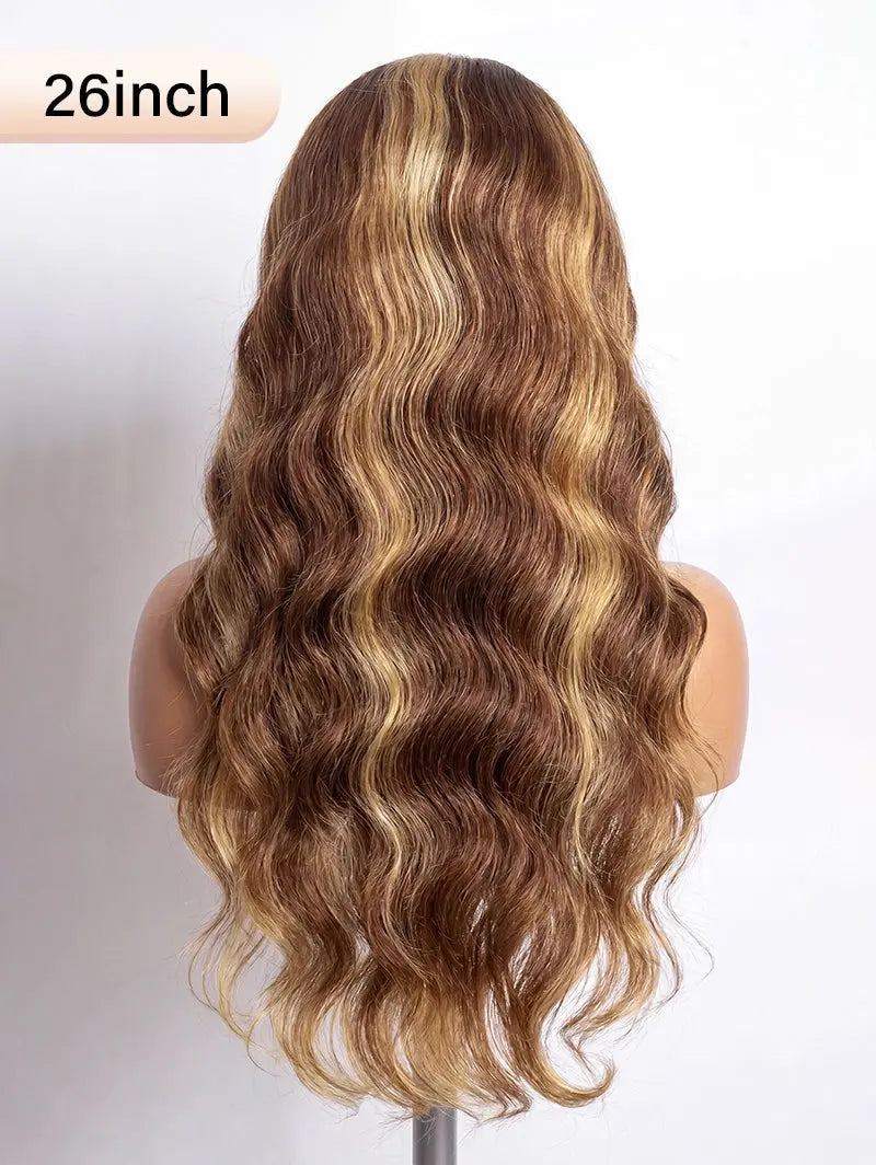 Highlight Body Wave Wig 13x6 Lace Frontal Wig Body Wave Human Hair Wigs, product image 3