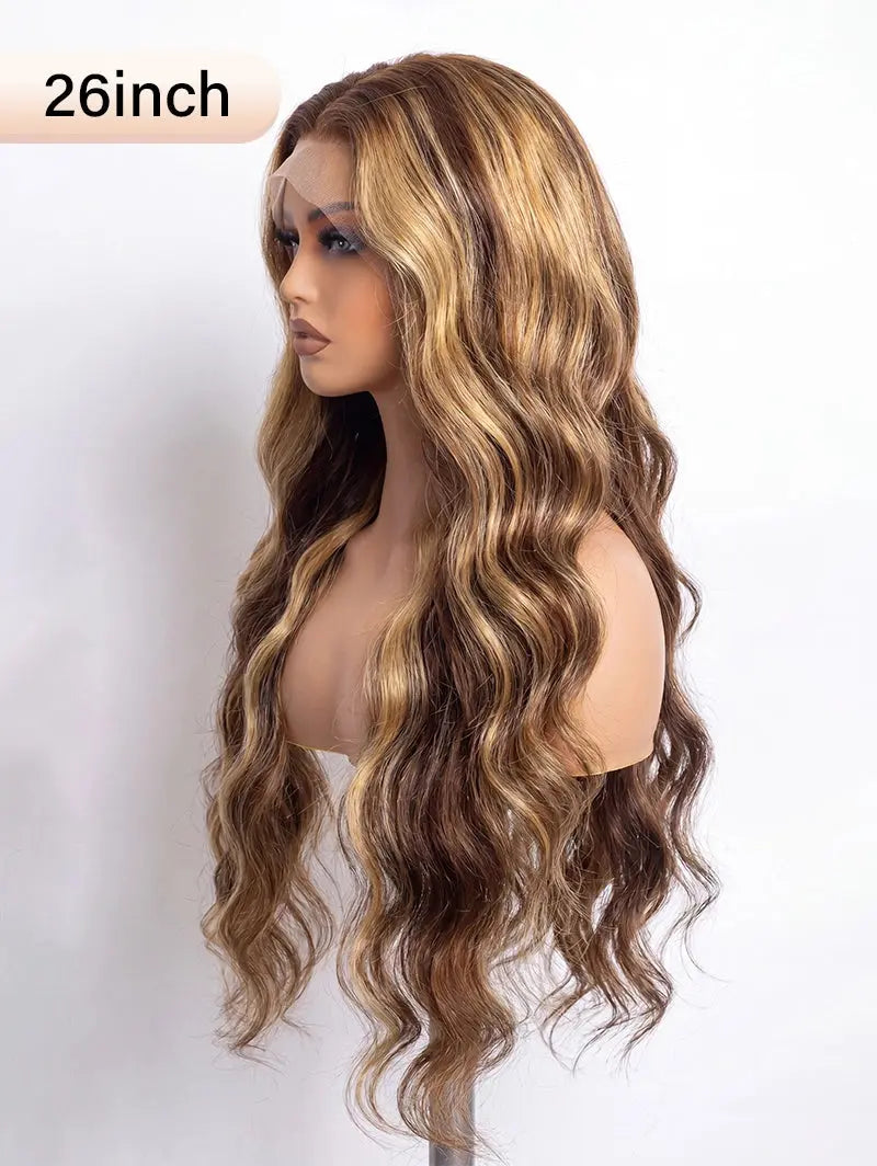 Highlight Body Wave Wig 13x6 Lace Frontal Wig Body Wave Human Hair Wigs, product image 2