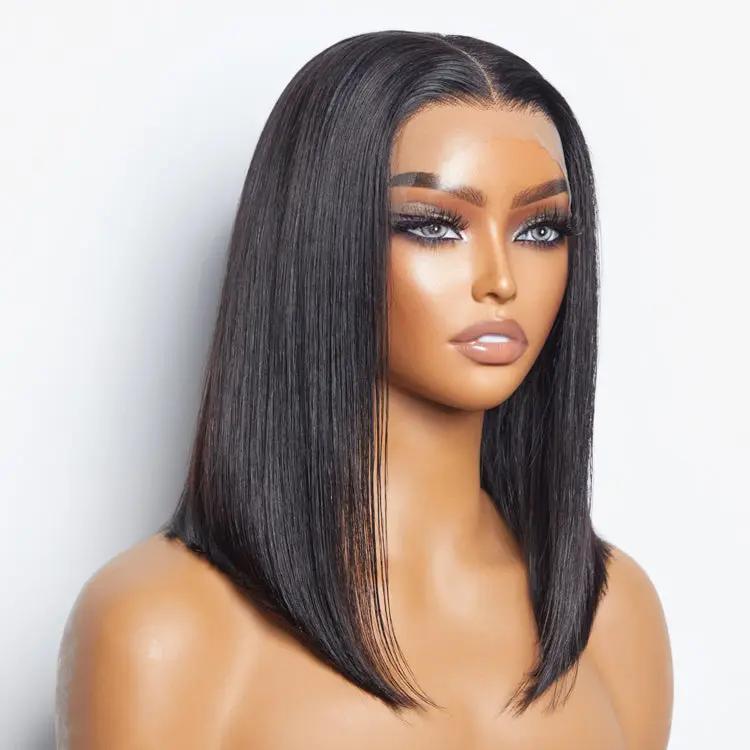 short bob wig straight hair | wigoutlets