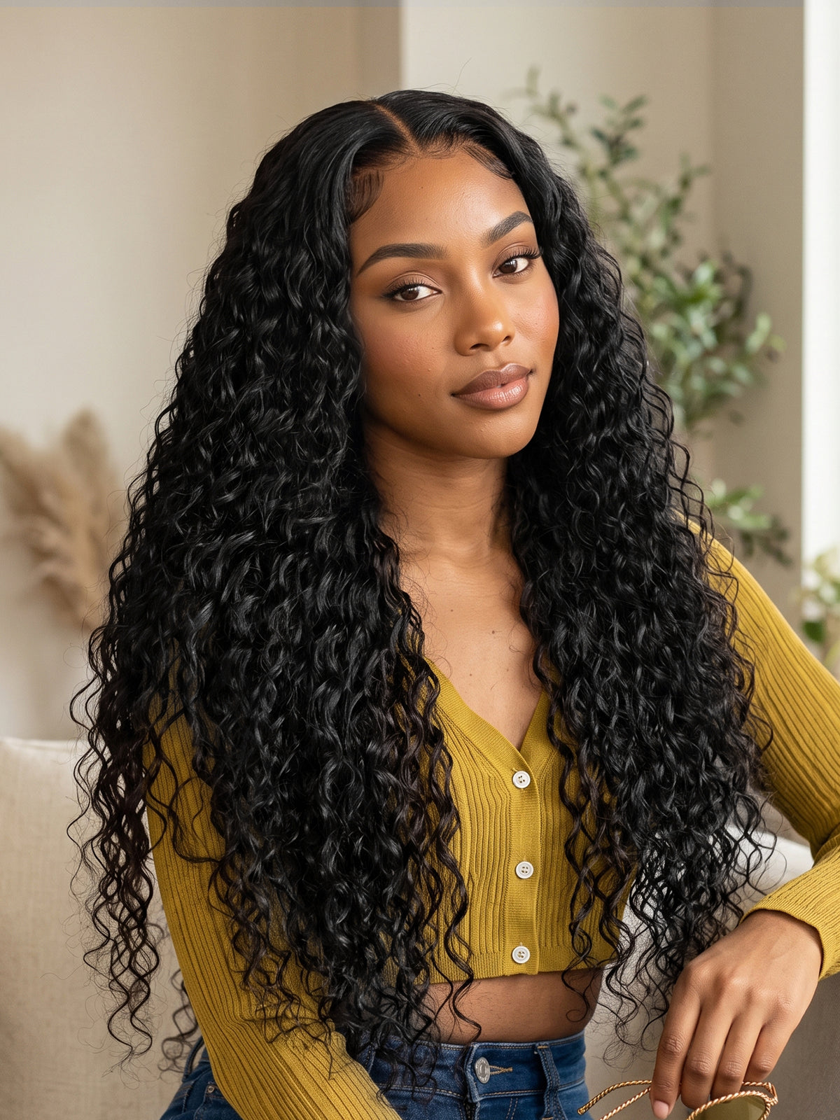 🔥 24"=$149 | 16"~30" Wear & Go Glueless 5x5 Lace Wig Water Wave Human Hair Wigs