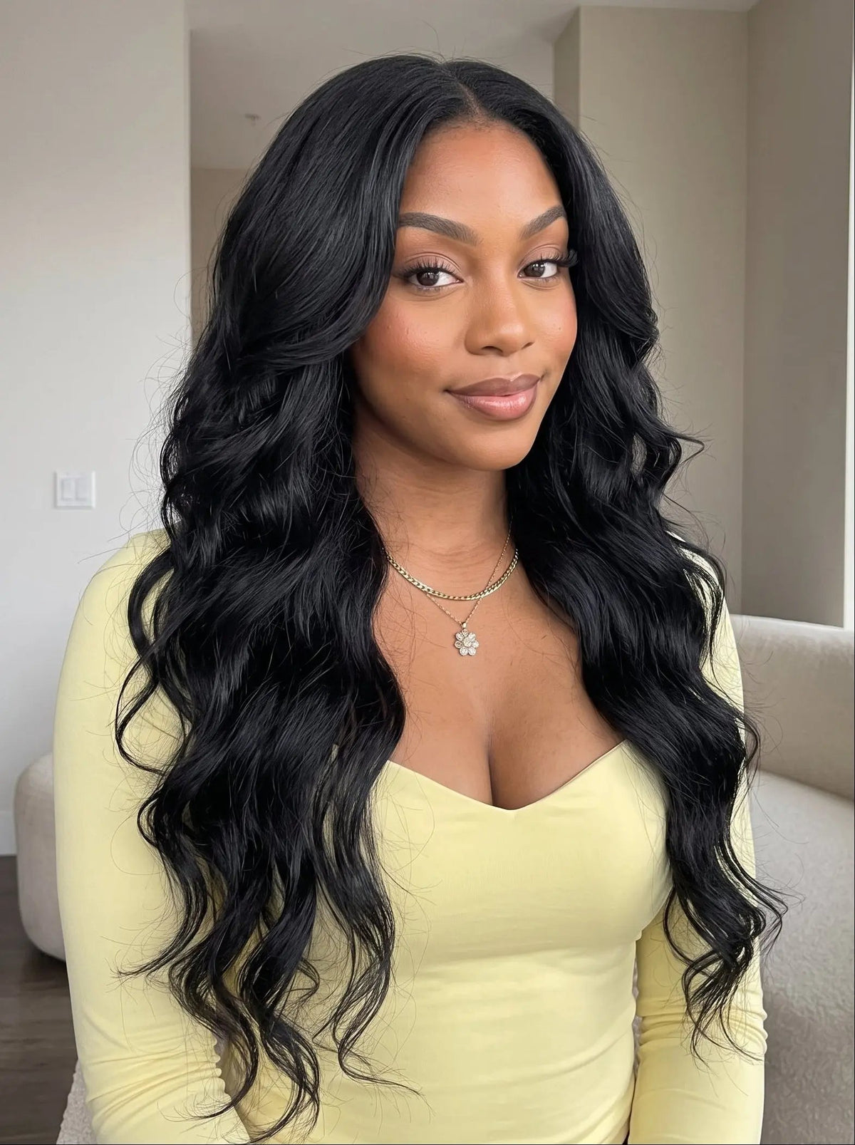 🔥 22"=$104 | Wear & Go Glueless 5x5 Lace Wig Body Wave Human Hair Wig